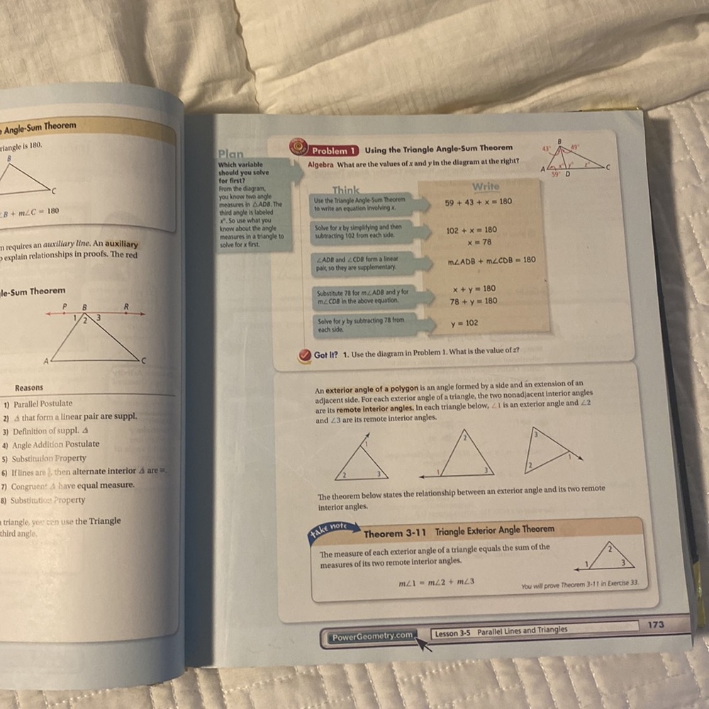 geometry textbook - Picture 2 of 3